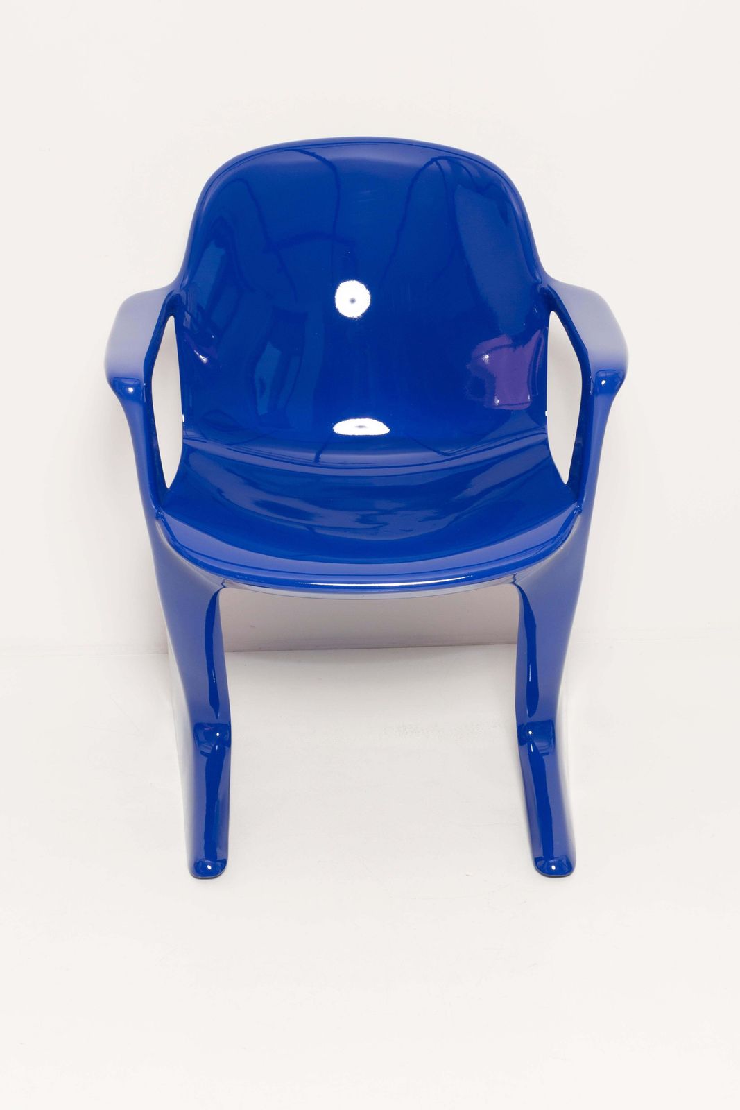 Ultramarijnblauwe Kangaroo Chair, Ontworpen Door Ernst Moeckl, Duitsland, 1968 photo 1276.0