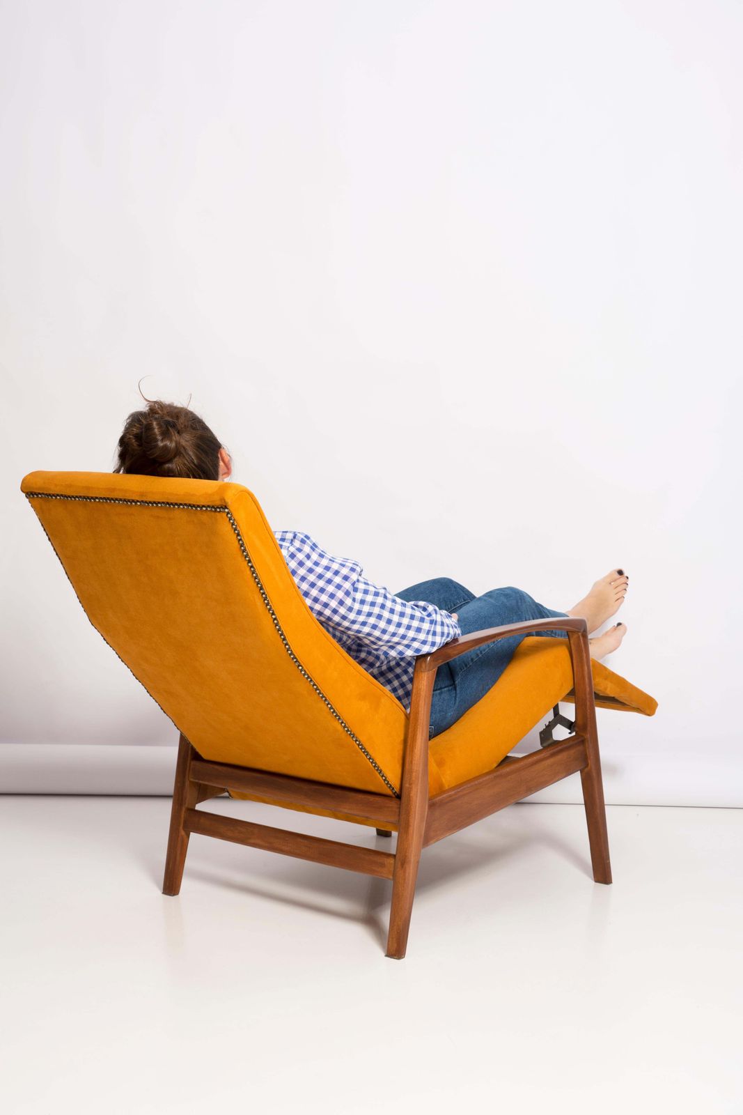 photo buy 20th Century Yellow Fold Out Armchair, Europe, 1960s