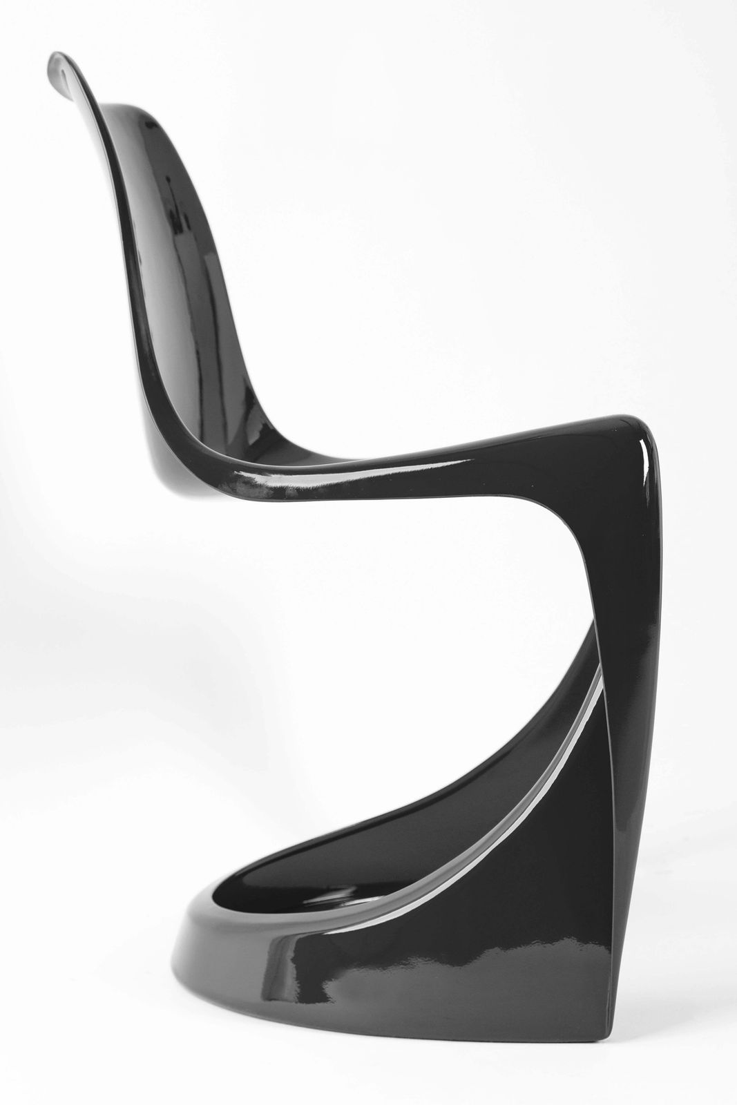 Set Of Two Black Mid Century Cado Chairs, Steen østergaard, Europe, 1960s photo furniture
