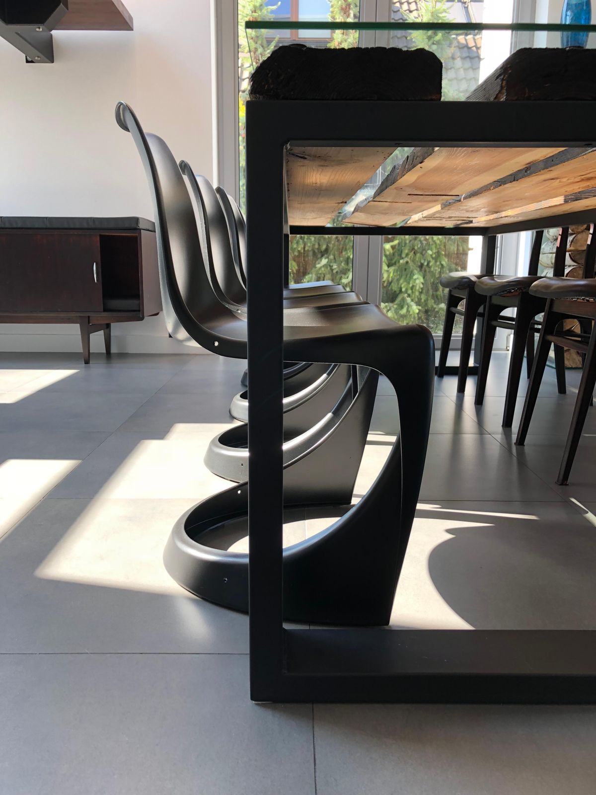 Set Of Two Black Mid Century Cado Chairs, Steen østergaard, Europe, 1960s photo 1529.0