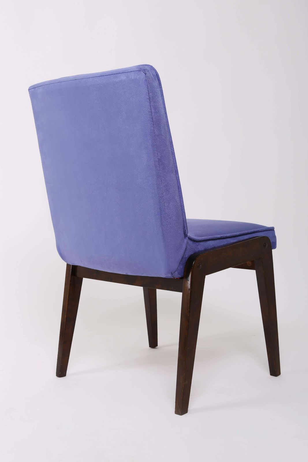 Set Van Vier Mid Century Mini Aga Pantone Ultra Violet Stoelen, Europa, Ca. Jaren 1960 photo 1702.0
