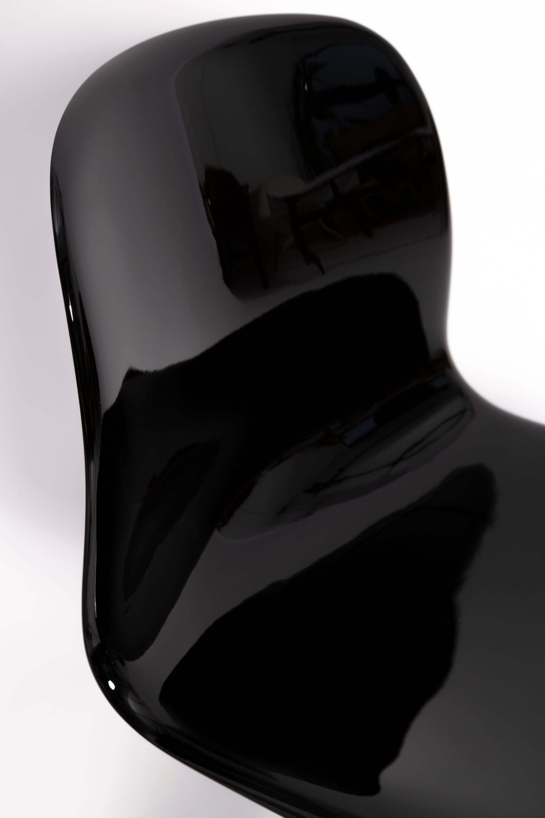 Mid Century Black Glossy Kangaroo Chair Designed By Ernst Moeckl, Germany, 1960s photo Furniture