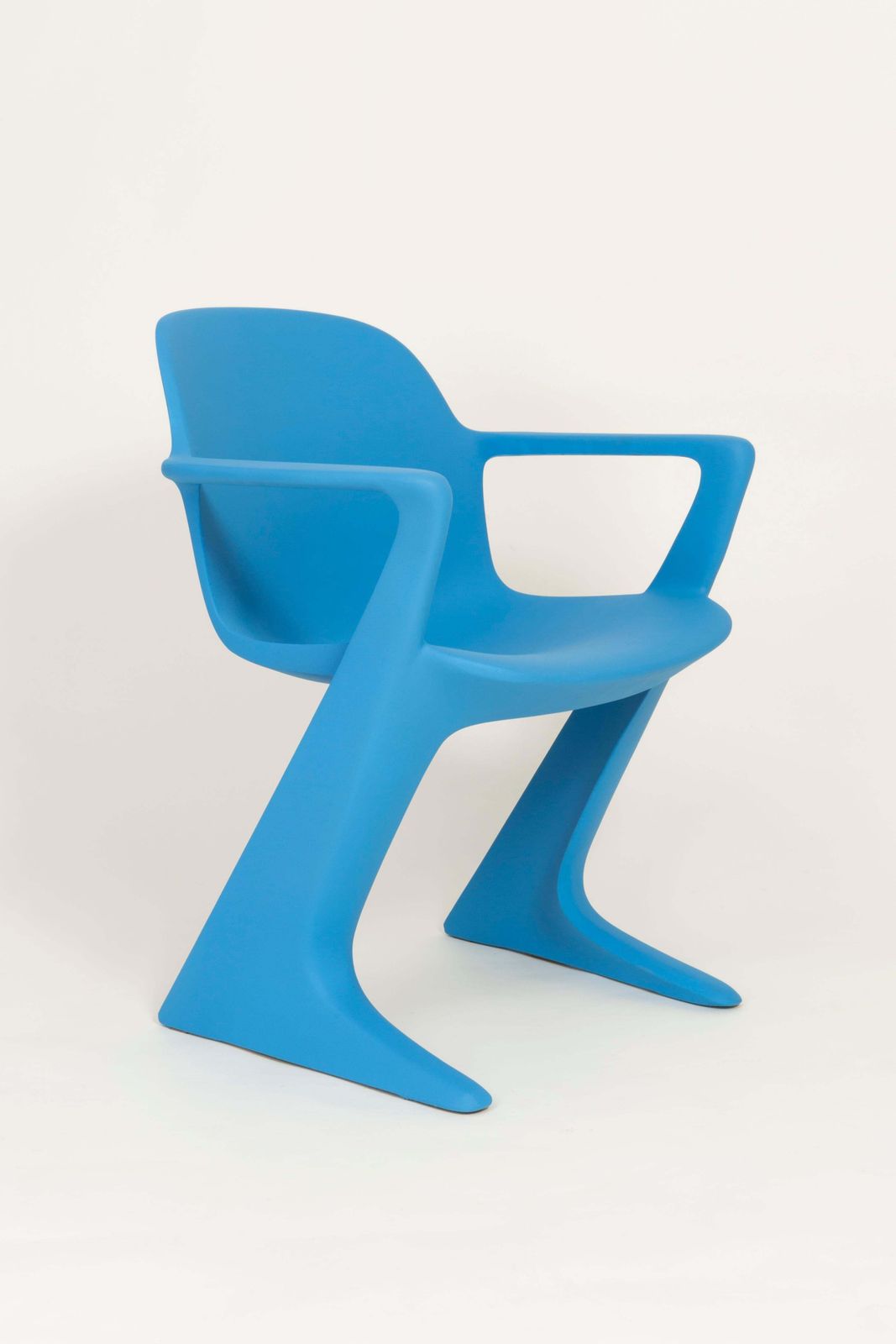 Set Of Two Blue Kangaroo Chairs Designed By Ernst Moeckl, Germany, 1968 photo vinterior