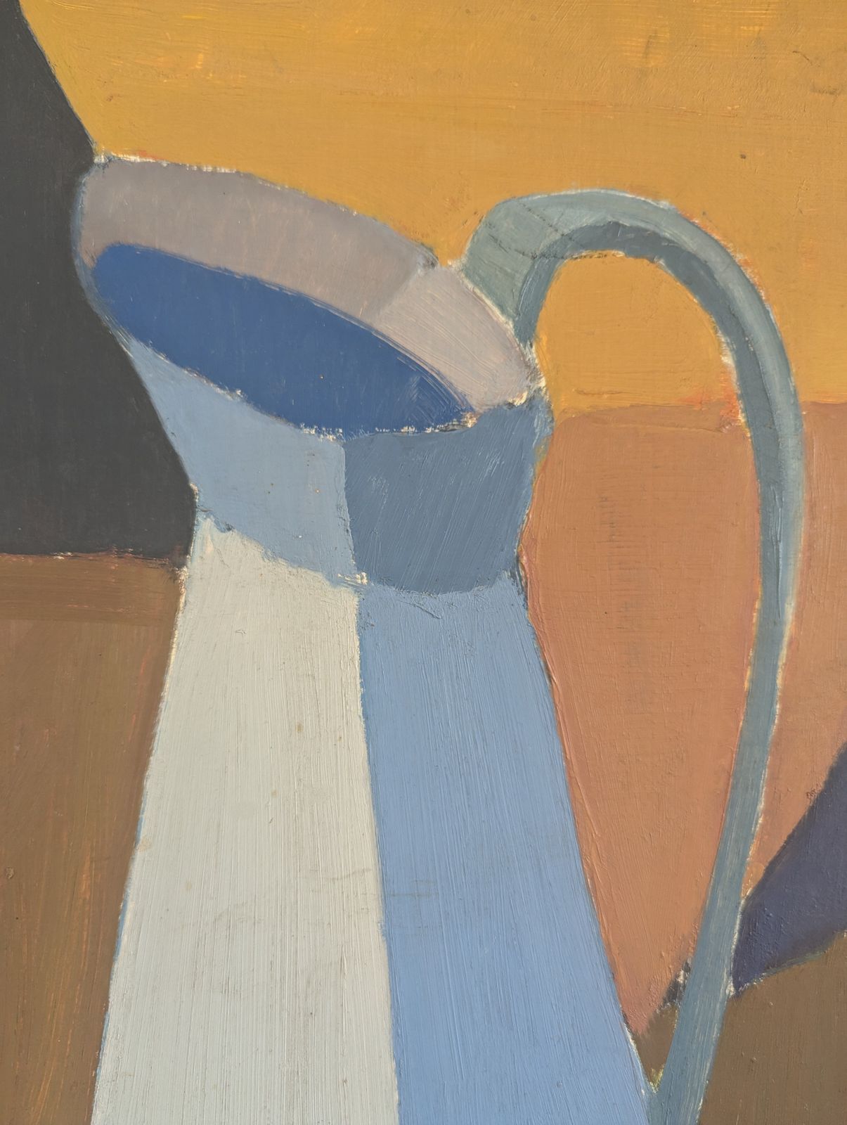 photo for sale Geometric Still Life, Oil Painting
