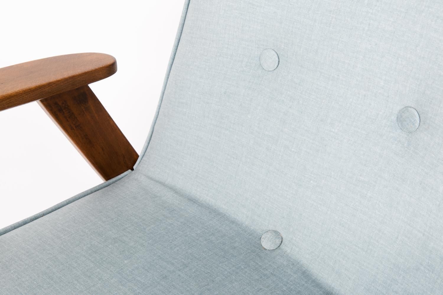 photo furniture Mid Century 366 Green Armchair, Jozef Chierowski, Europe, Poland, 1960s.