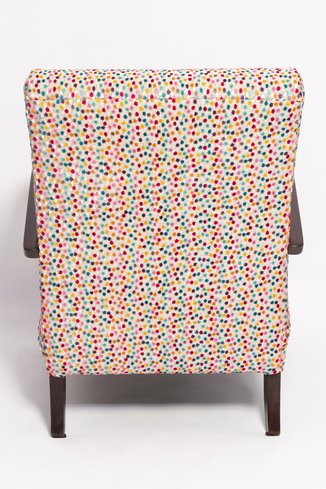 photo buy Set Van Twee Mid Century Dots Velvet Fauteuils Van J. Halabala, Tsjechië, Ca. Jaren 1950