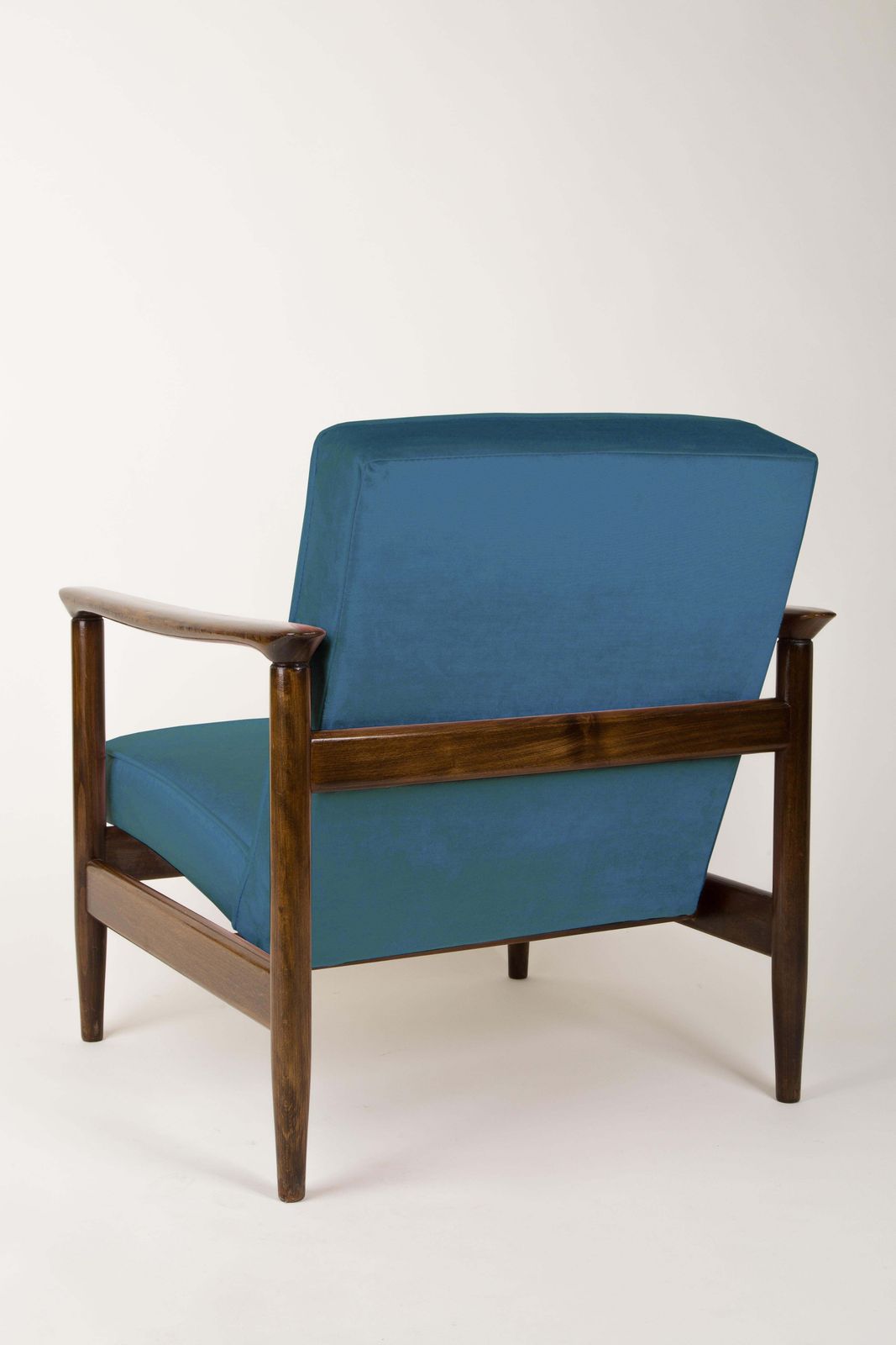 photo furniture Paar Blauwe Fauteuils, Edmund Homa, Gfm 142, Jaren 1960, Polen