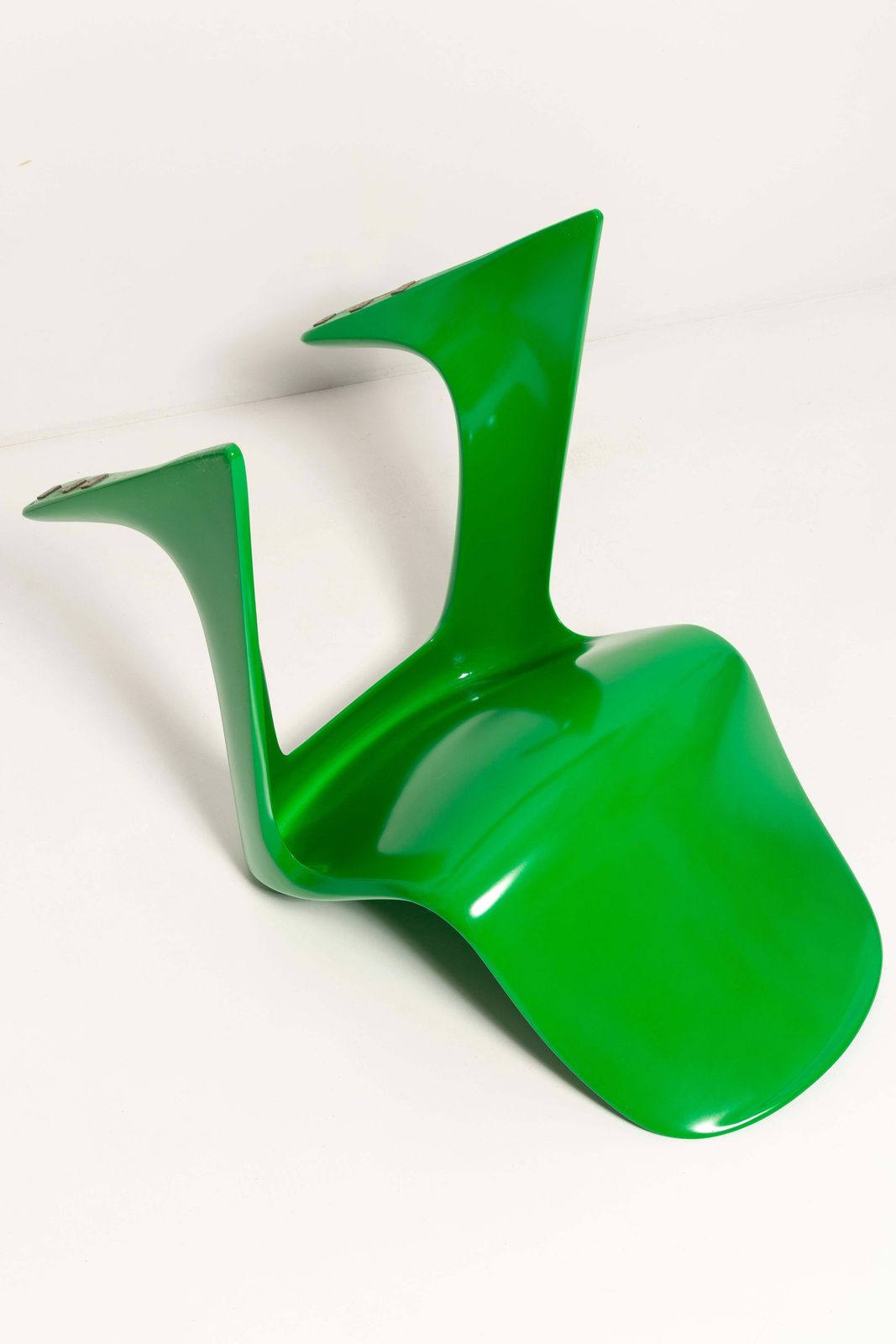 3397.0 Set Van Vier Groene Kangaroo Stoelen, Ontworpen Door Ernst Moeckl, Duitsland, Jaren 1960 photo