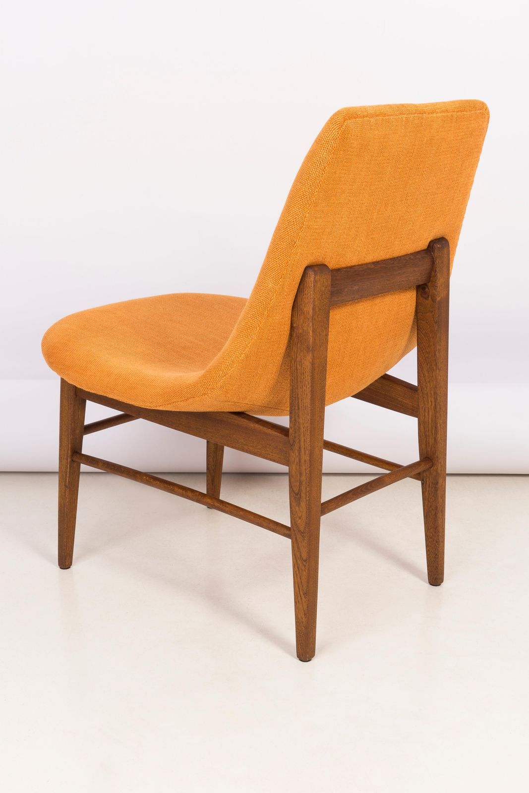 3403.0 Set Of Two Rare 20th Century Orange Shell Chairs, H. Lachert, 1960s photo