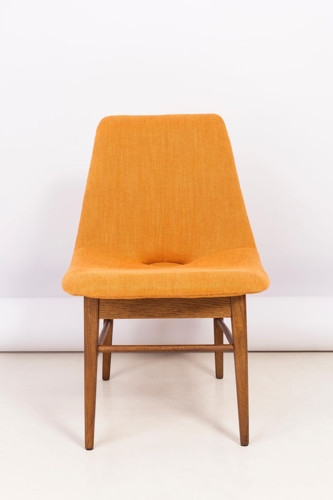 photo buy Set Of Two Rare 20th Century Orange Shell Chairs, H. Lachert, 1960s