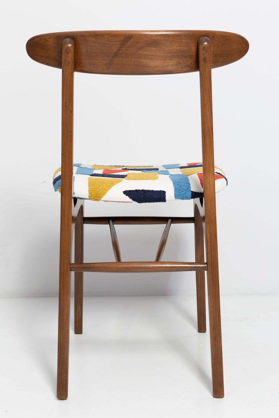 Furniture Set Of Six Mid Century Chairs, Rajmund Halas, Poland, 1960s photo