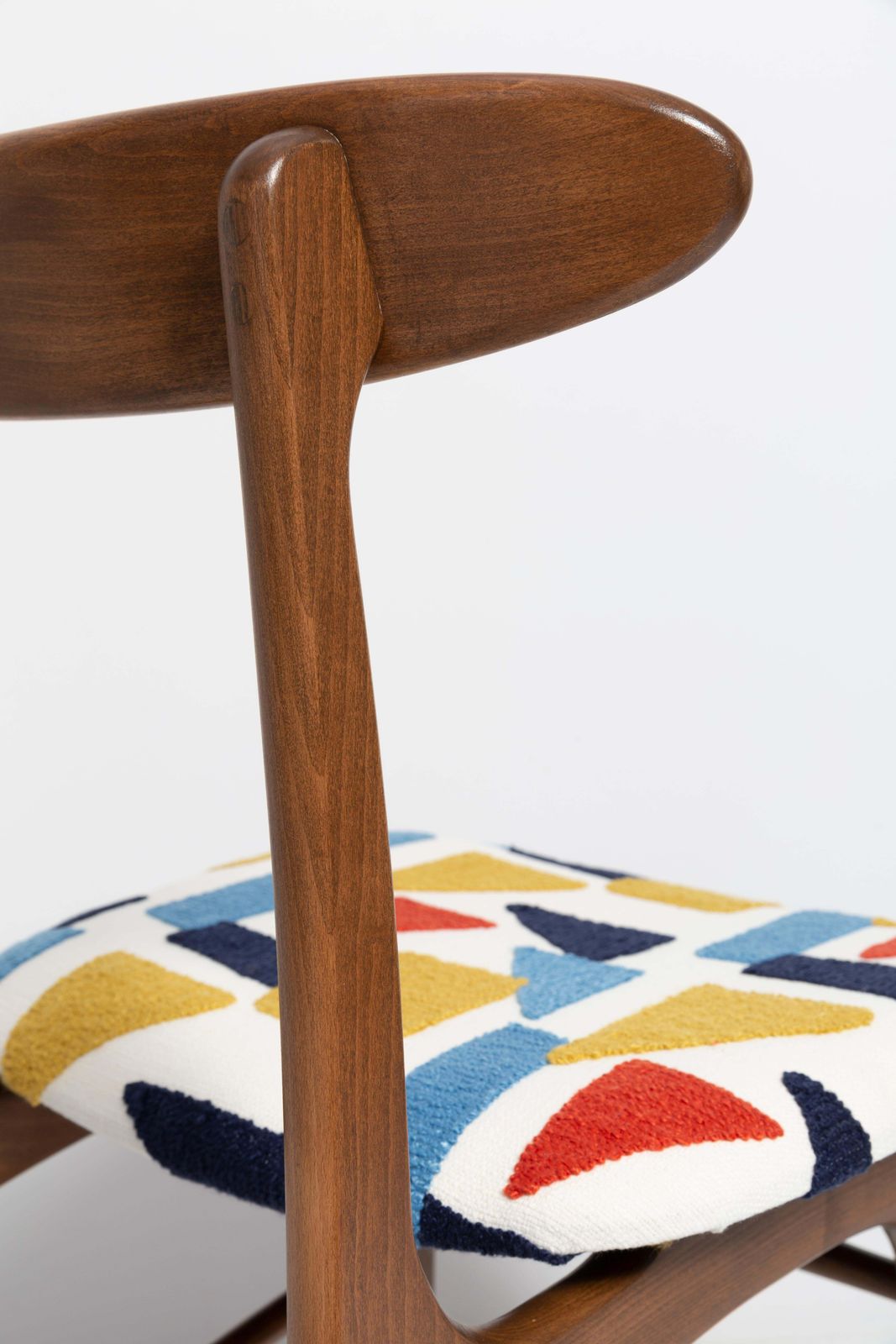 3572.0 Set Of Six Mid Century Chairs, Rajmund Halas, Poland, 1960s photo