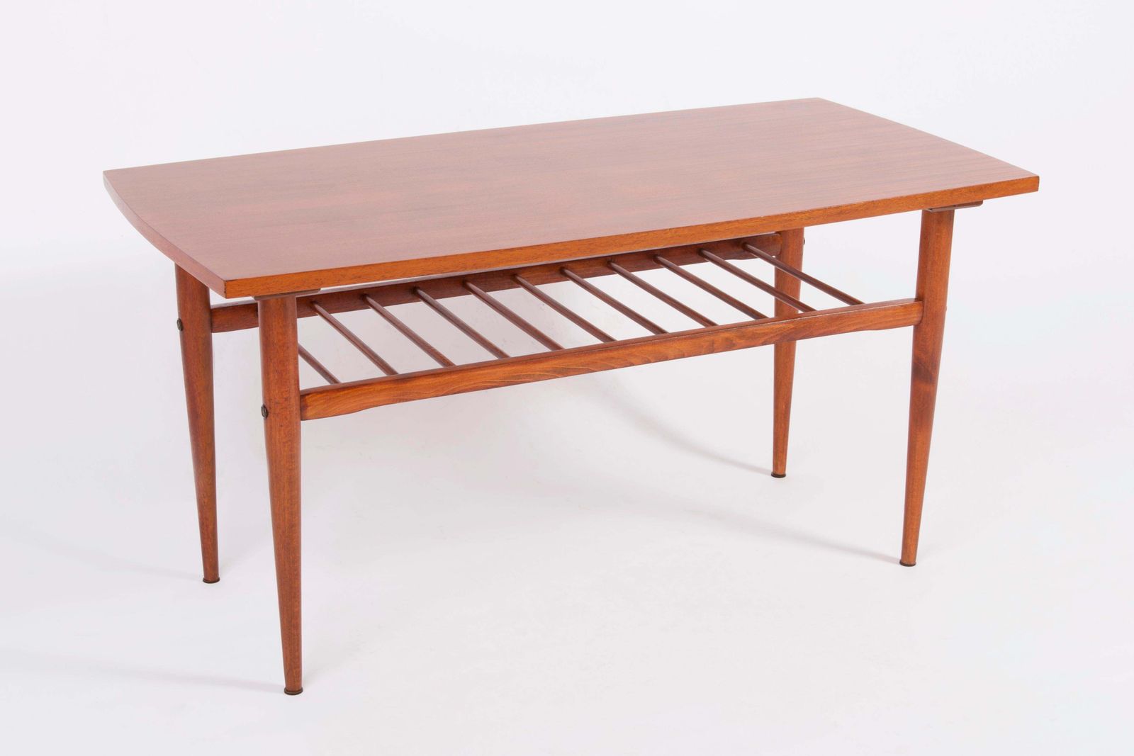 Mid Century Modern Coffee Table, Vintage, Beechwood, Poland, 1960s photo for sale