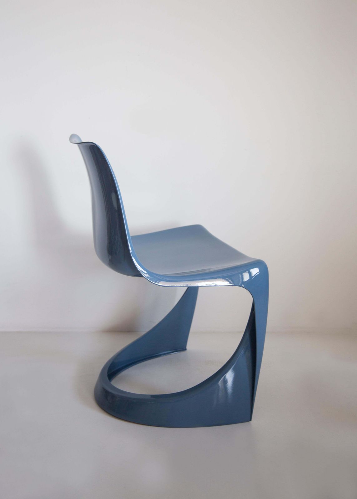 photo furniture Set Of Eight Mid Century Blue Cado Chairs, Steen østergaard, Europe, 1960s