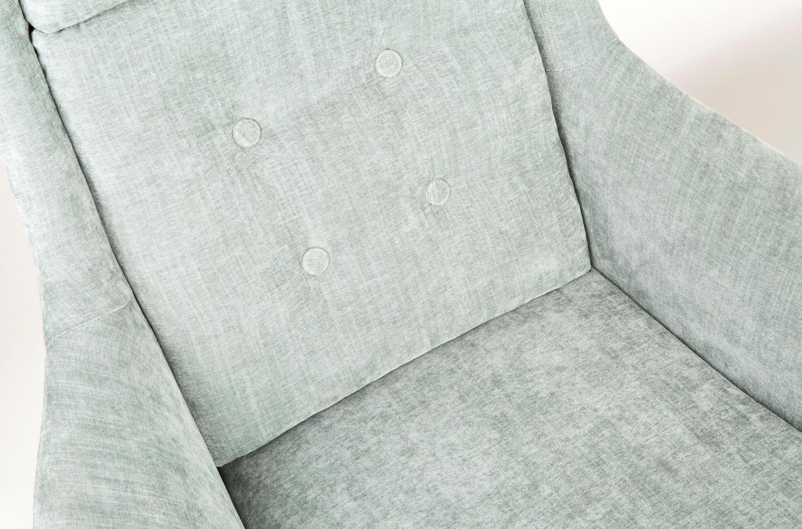 Pair Of 20th Century Vintage Light Green Swivel Armchairs, 1960s photo buy