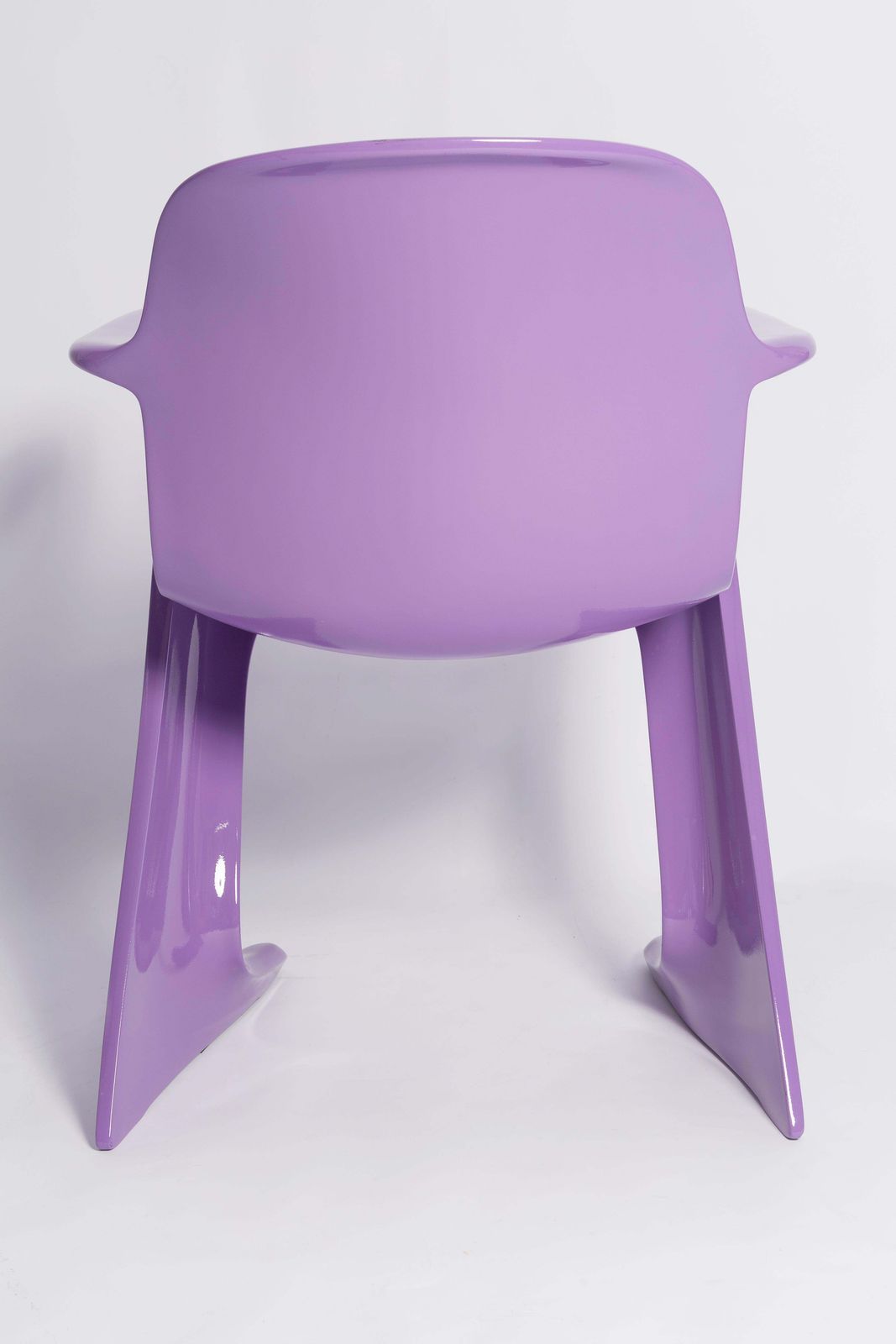 12756.0 Set Of Ten Blue Lilac Kangaroo Chairs Designed By Ernst Moeckl, Germany, 1968 photo