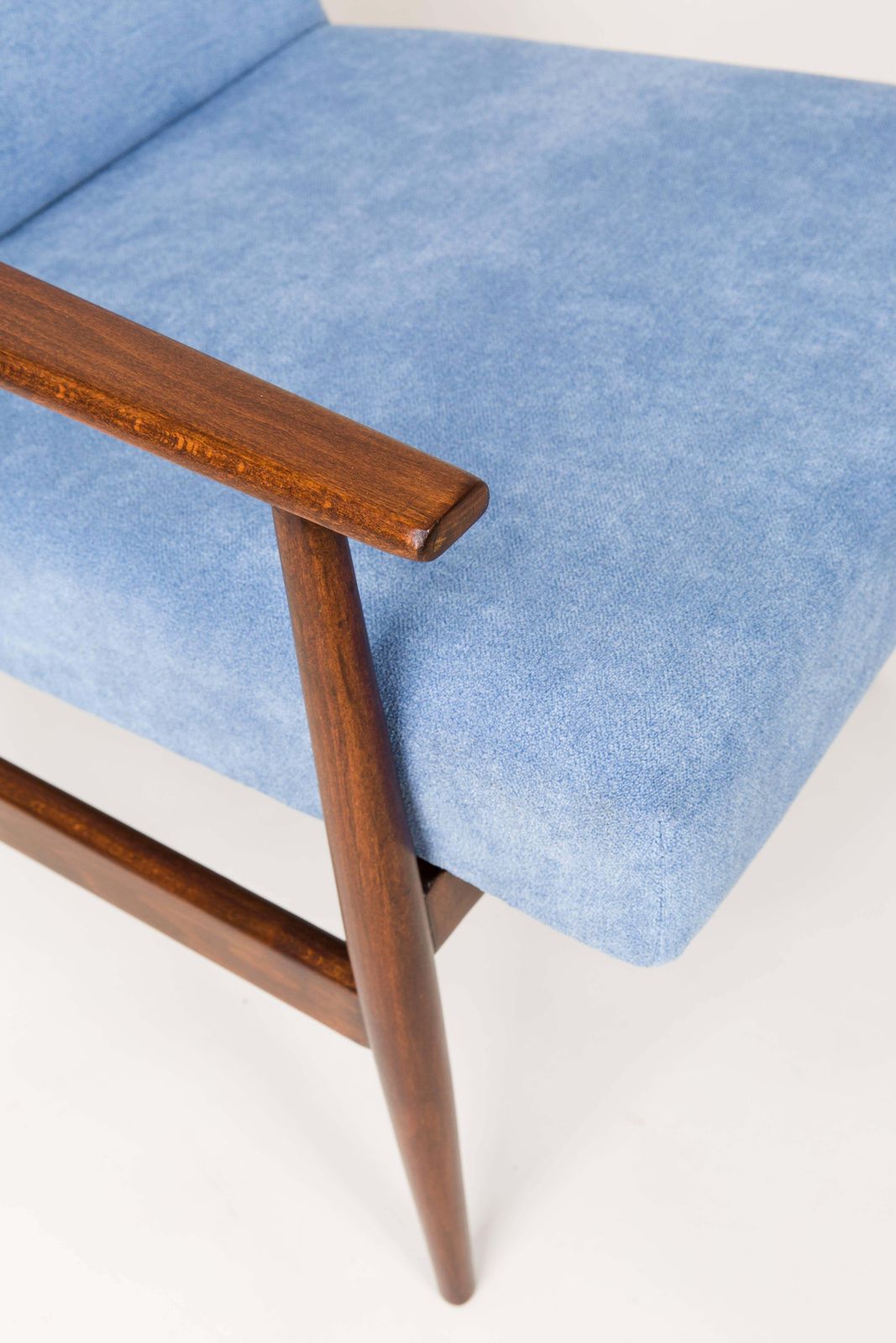 20th Century Baby Blue Dante Armchair, H. Lis, 1960s photo furniture