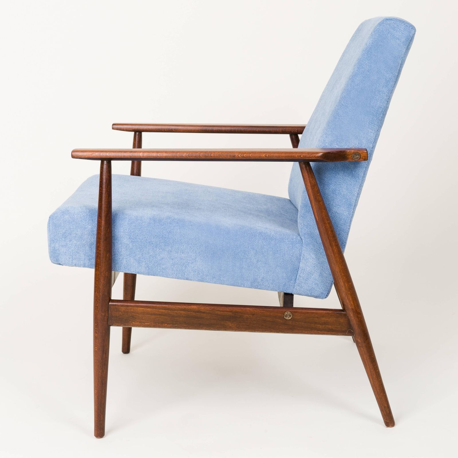 20th Century Baby Blue Dante Armchair, H. Lis, 1960s photo 1276.0