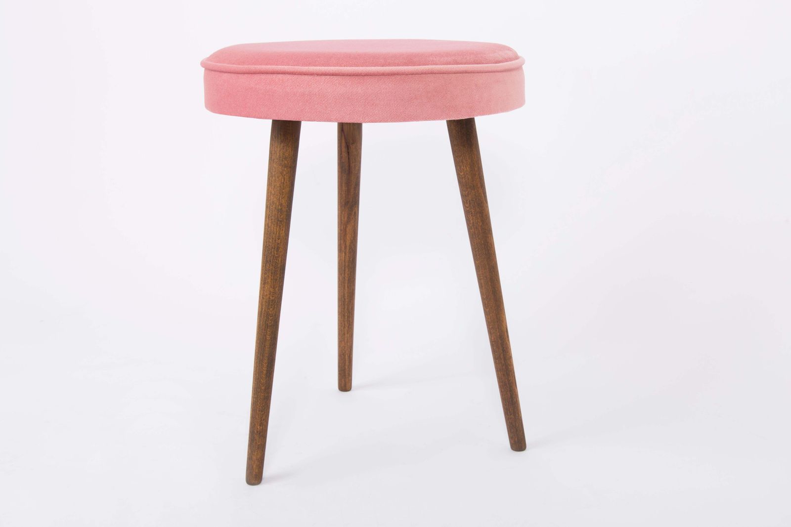 20th Century Baby Pink Stool, 1960s photo Furniture