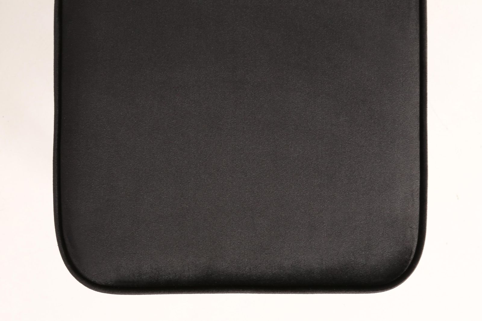 Pair Of Mini Black Velvet Stools, Europe, 1960s photo for sale