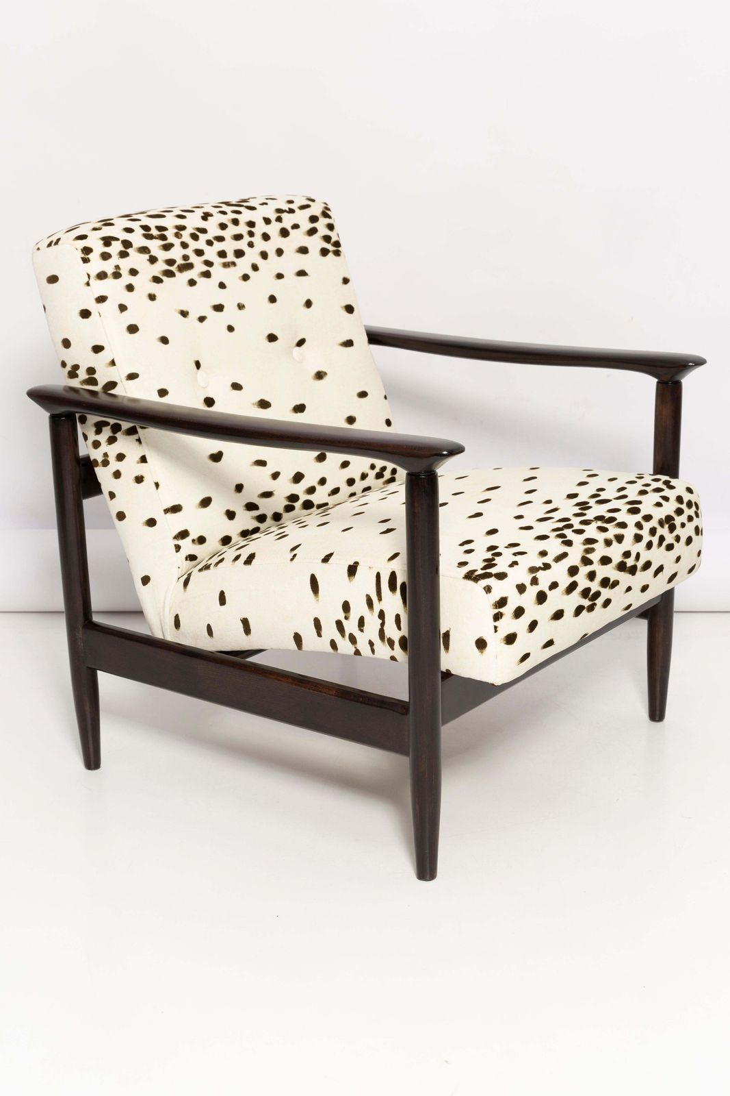Mid Century Pattern Dalmatian Armchair, By Edmund Homa, Europe, 1960s photo buy