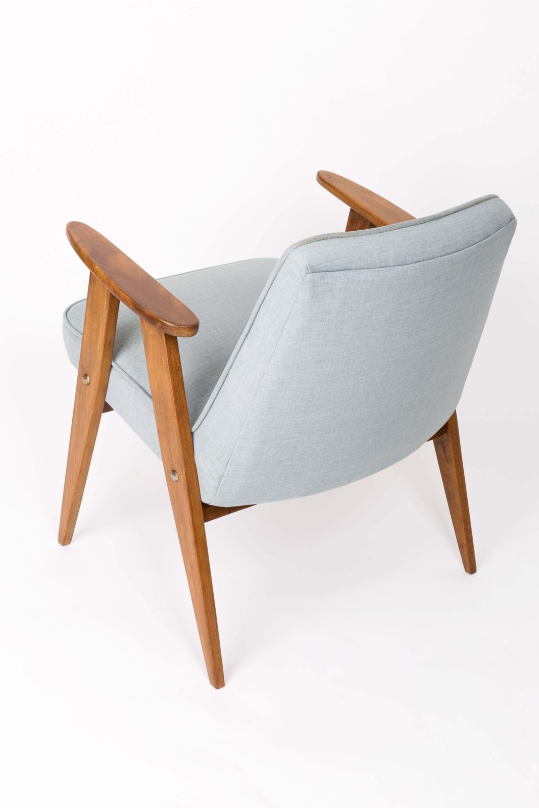 Set Of Two 366 Green Armchairs, Jozef Chierowski, 1960s photo vinterior