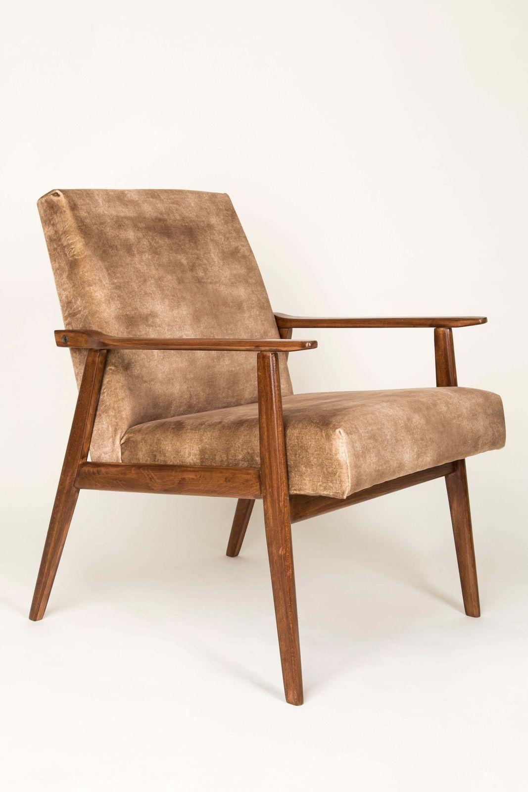 20th Century Pair Of Lion Beige Dante Armchairs, 1960s photo 2126.0