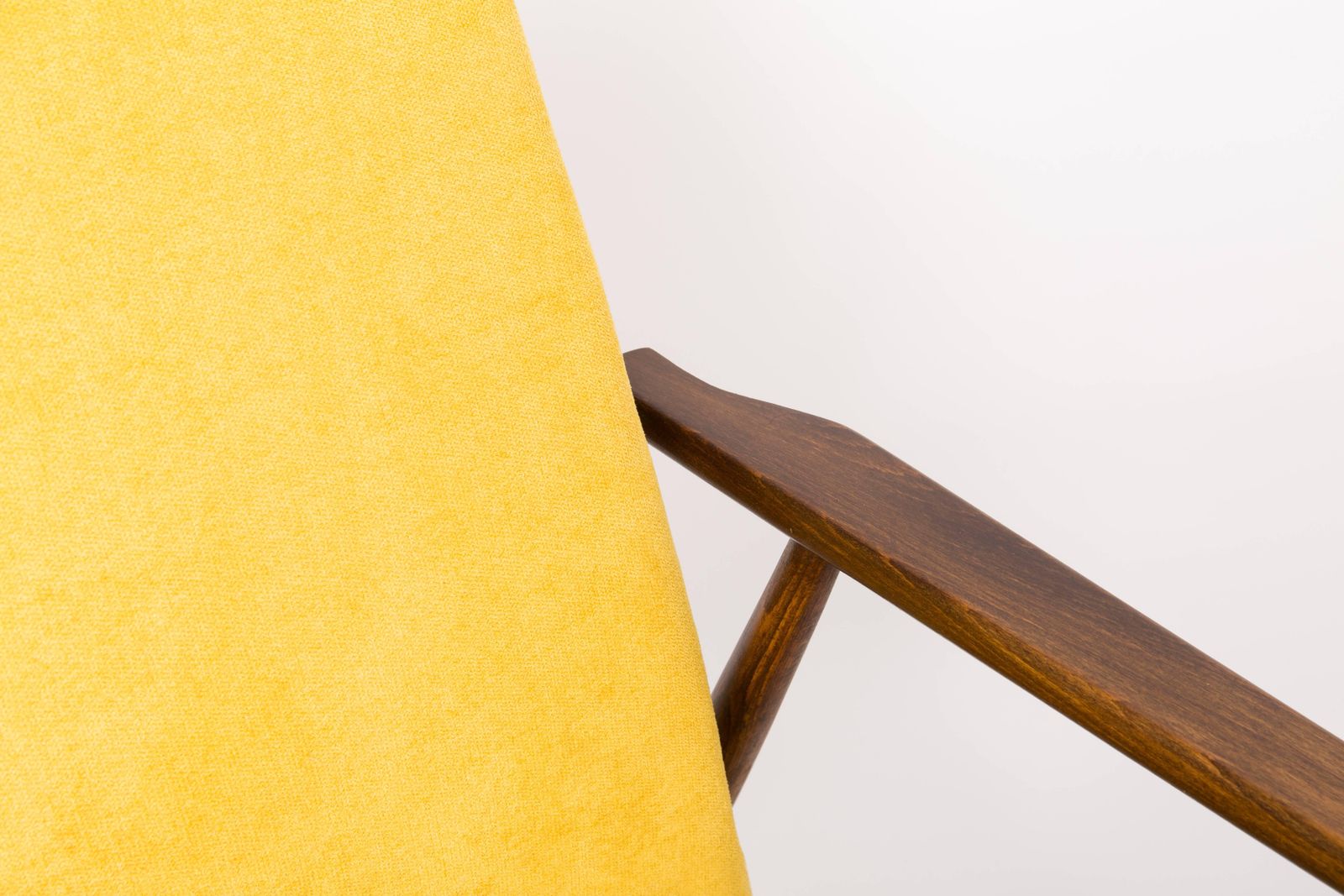 Pair Of Mid Century Yellow Dante Armchairs, H. Lis, Europe, 1960s. photo Furniture