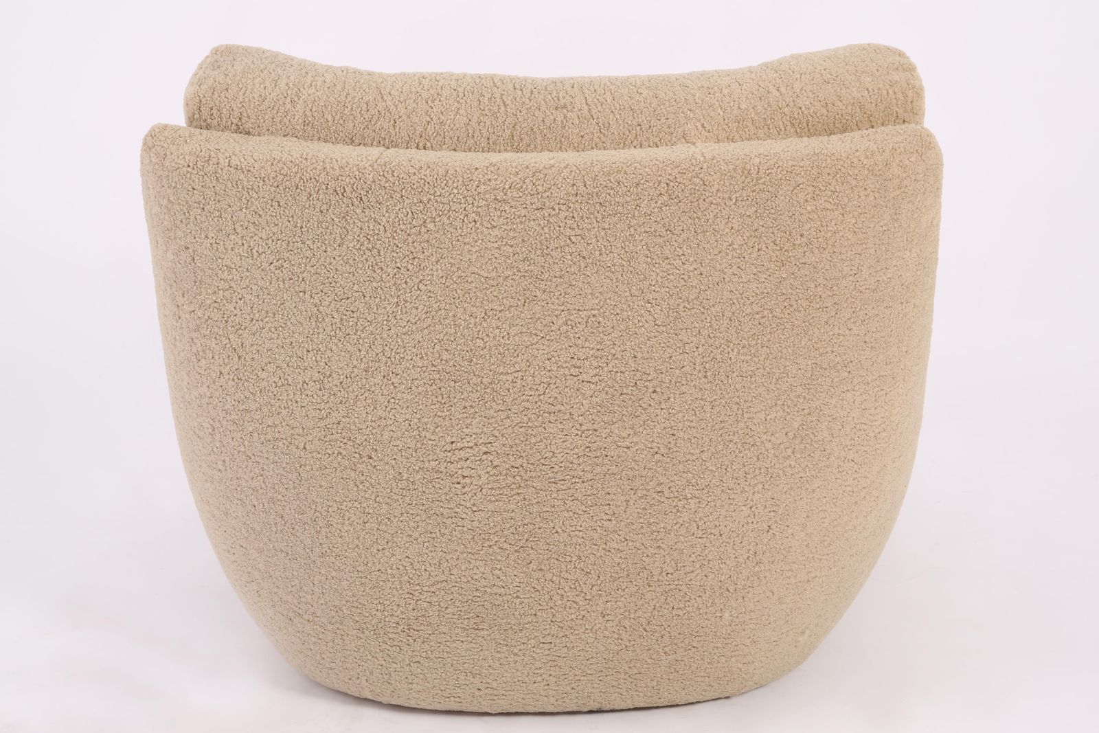 photo furniture 20th Century Vintage Creme Boucle Atlantis Big Armchair, 1960s