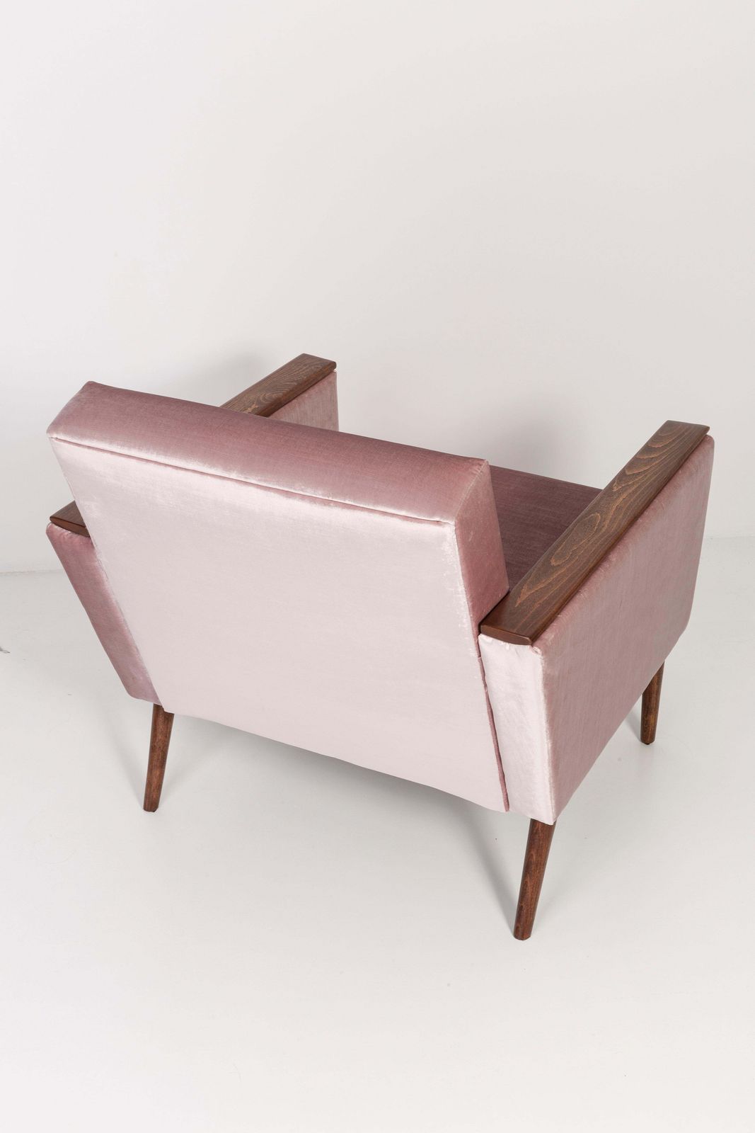 photo for sale Pair Of Midcentury Light Pink Club Armchairs, 1960s, Ddr, Germany
