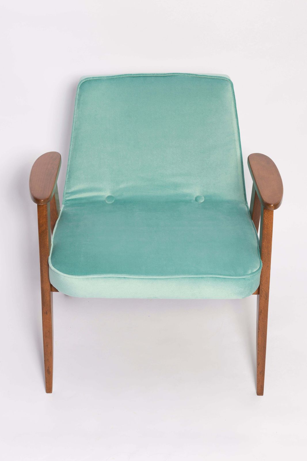 Furniture Pair Of Mid Century 366 Armchairs, Mint Velvet, Jozef Chierowski, Europe 1960 photo