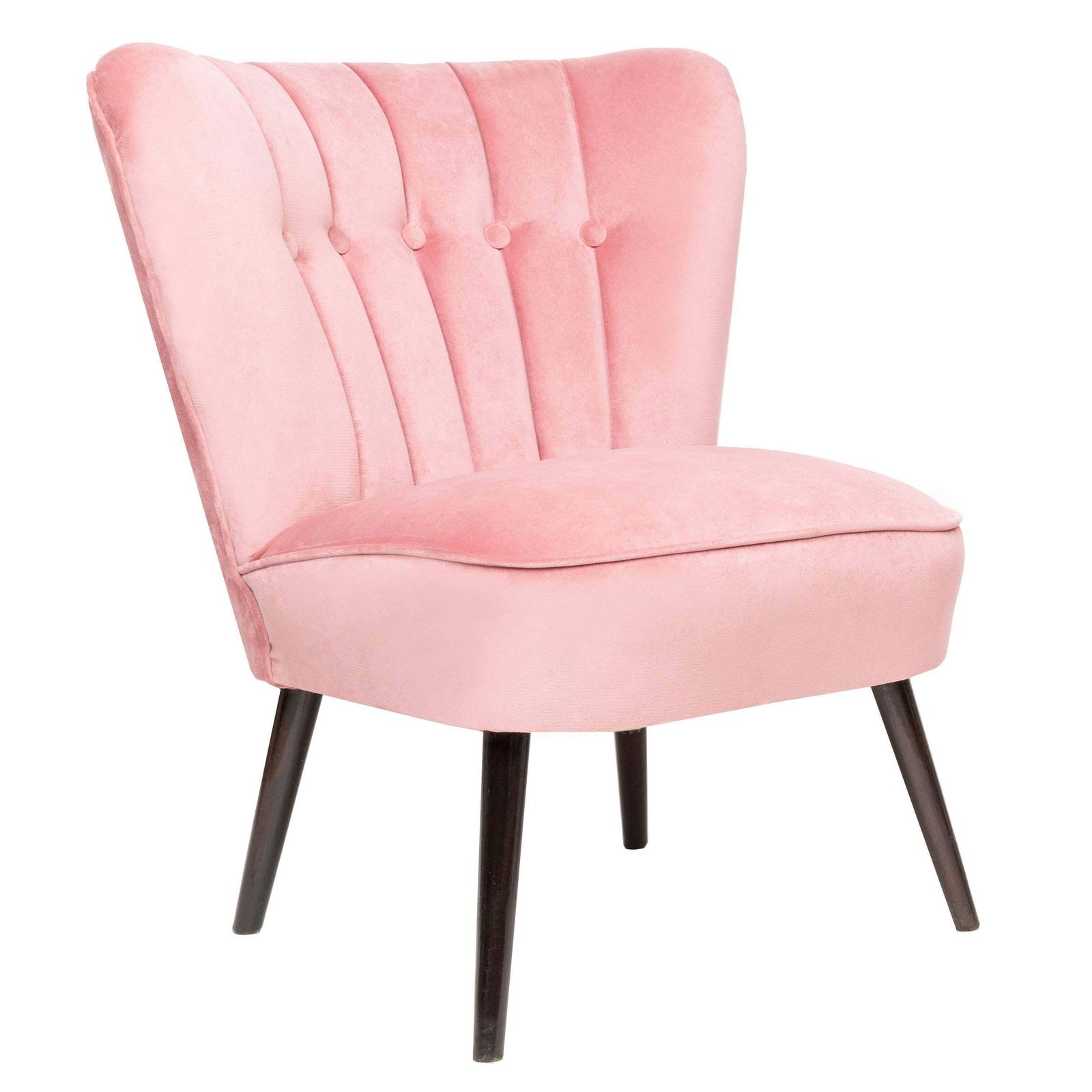 Set Of Two 20th Century Pink Velvet Club Armchairs, Germany, 1960s photo furniture