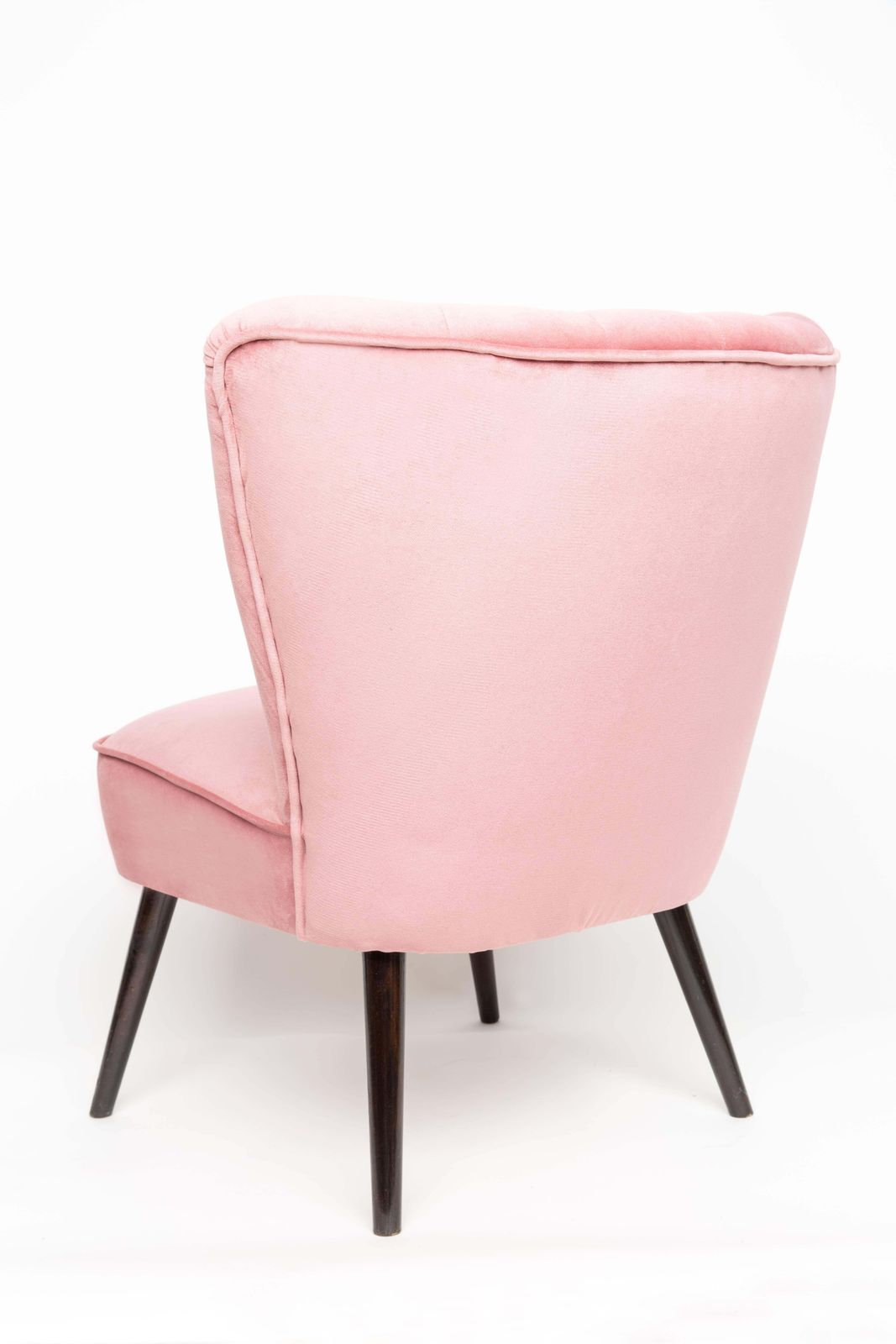 Set Of Two 20th Century Pink Velvet Club Armchairs, Germany, 1960s photo 2976.0