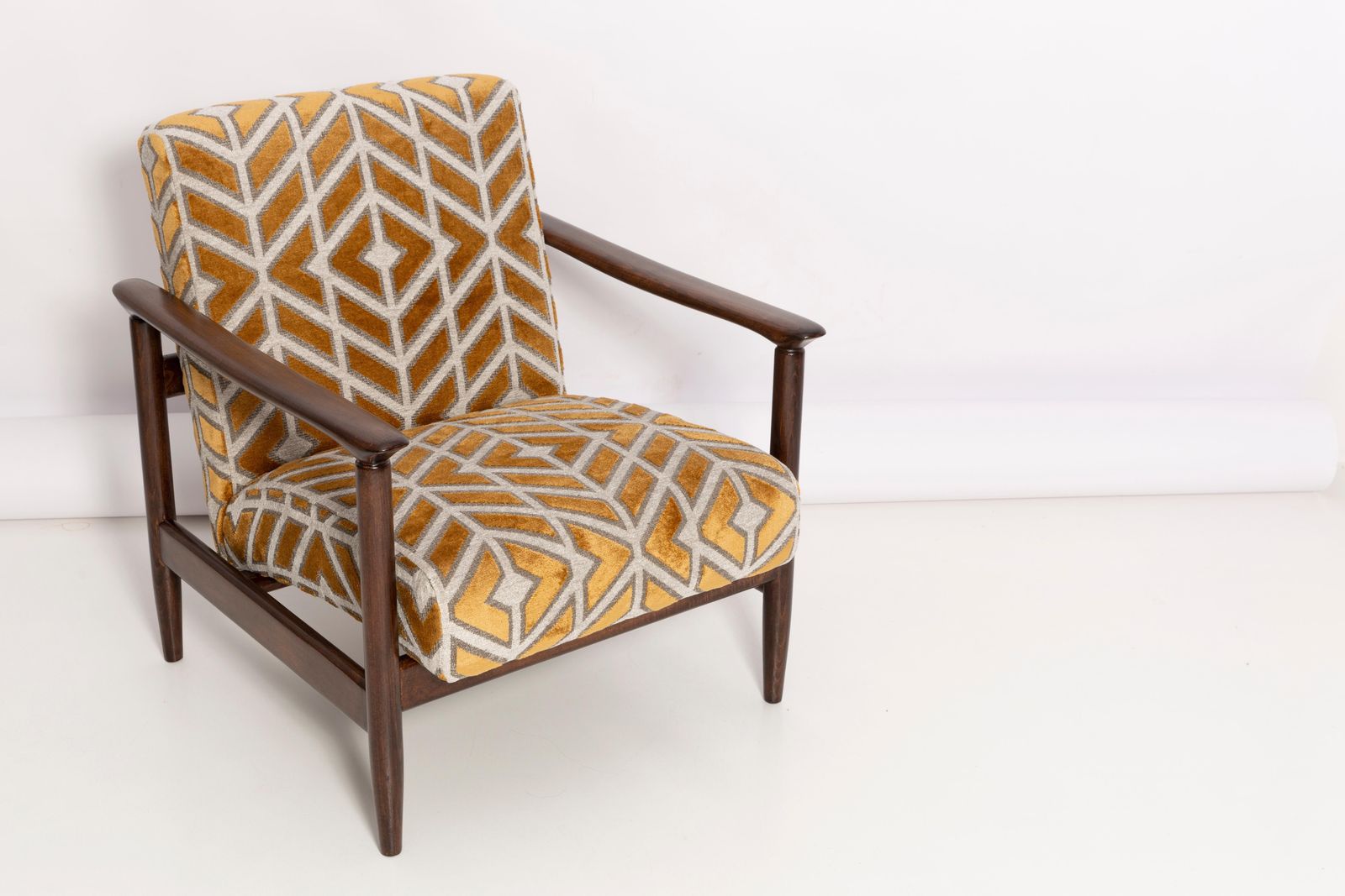 Set Of Two Mid Century Armchairs, By Edmund Homa, Europe, 1960s photo for sale