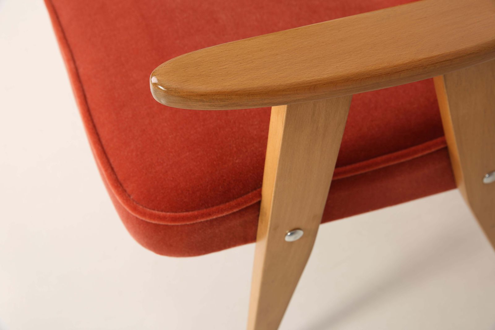 Furniture Set Of Six 366 Armchair, Jozef Chierowski, 1960s photo