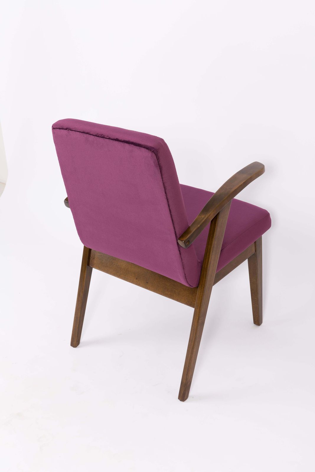 photo furniture 20th Century Vintage Plum Violet Armchair By Mieczyslaw Puchala, 1960s