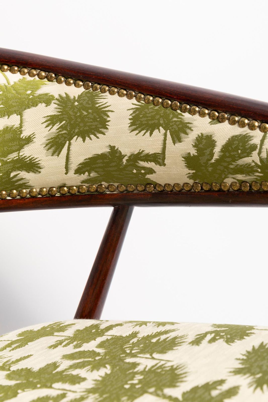 photo vinterior Mid Century Radomsko B 3300 Armchair, Be Bop A Lula Jacquard, 1960s, Europe