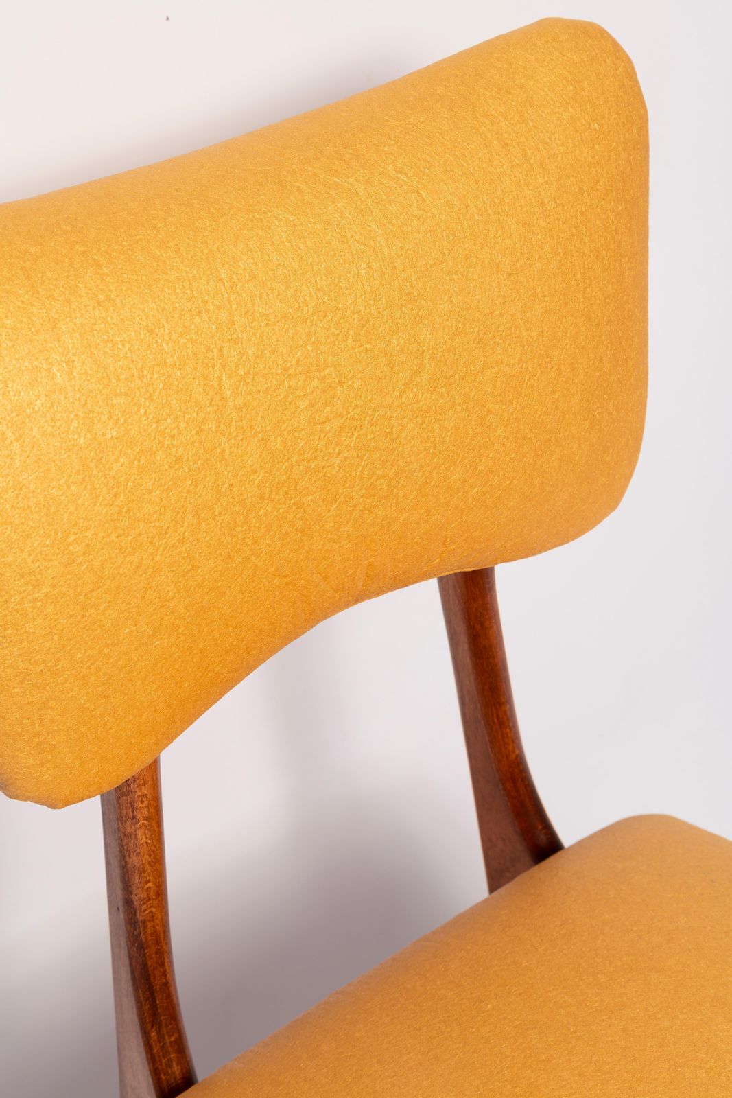 Set Of Four Mid Century Butterfly Dining Chairs, Pineapple Leather, Europe 1960s photo buy