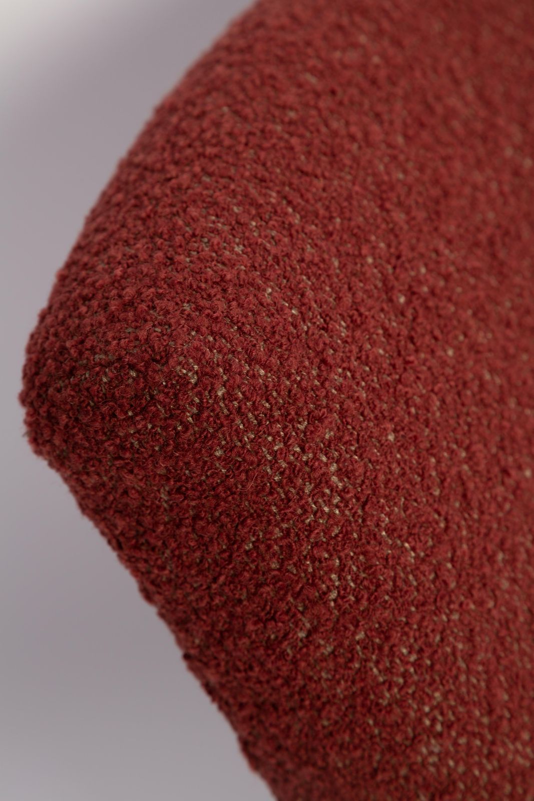 Mid Century Burgundy Wine Boucle Gfm 64 Armchair, Edmund Homa, Europe, 1960s photo Furniture