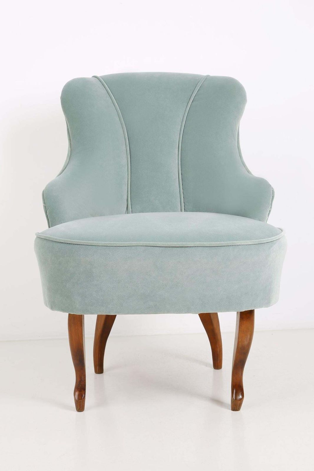Mid Century Art Deco Mint Armchair, Europe 1950s photo for sale