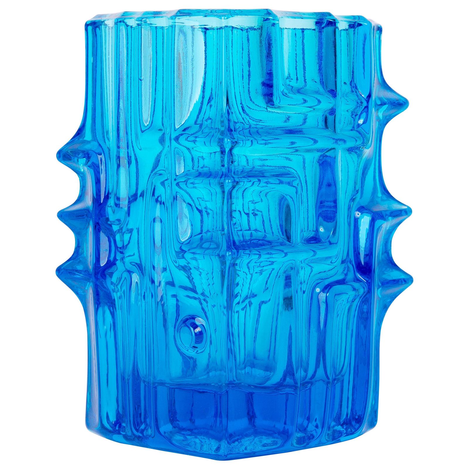 Blue Vase By Vladislav Urban For Sklo Union, 20th Century, Europe, 1960s