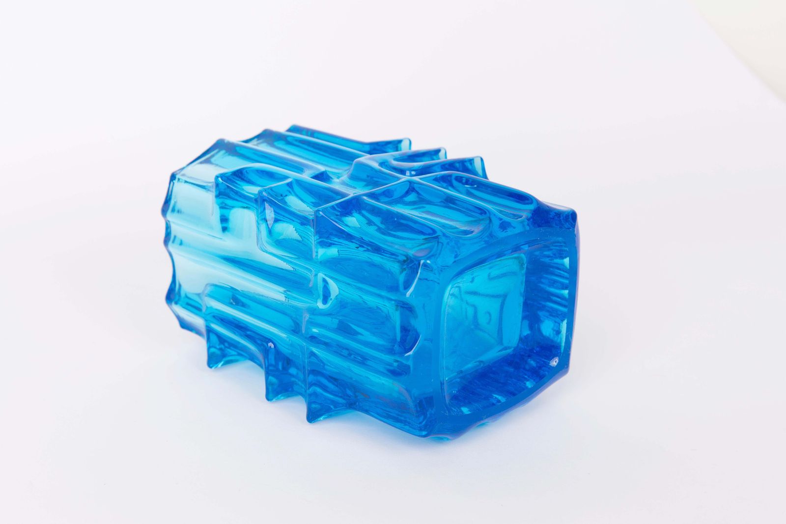 Blue Vase By Vladislav Urban For Sklo Union, 20th Century, Europe, 1960s photo vinterior