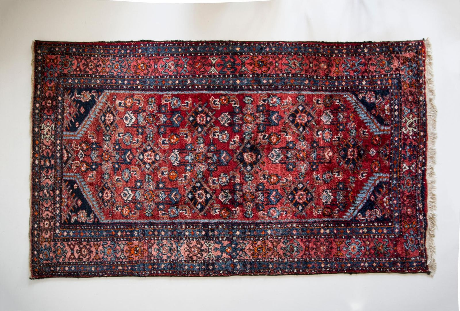 Mid Century Wool Carpet, France, Europe, 1960s photo vintage