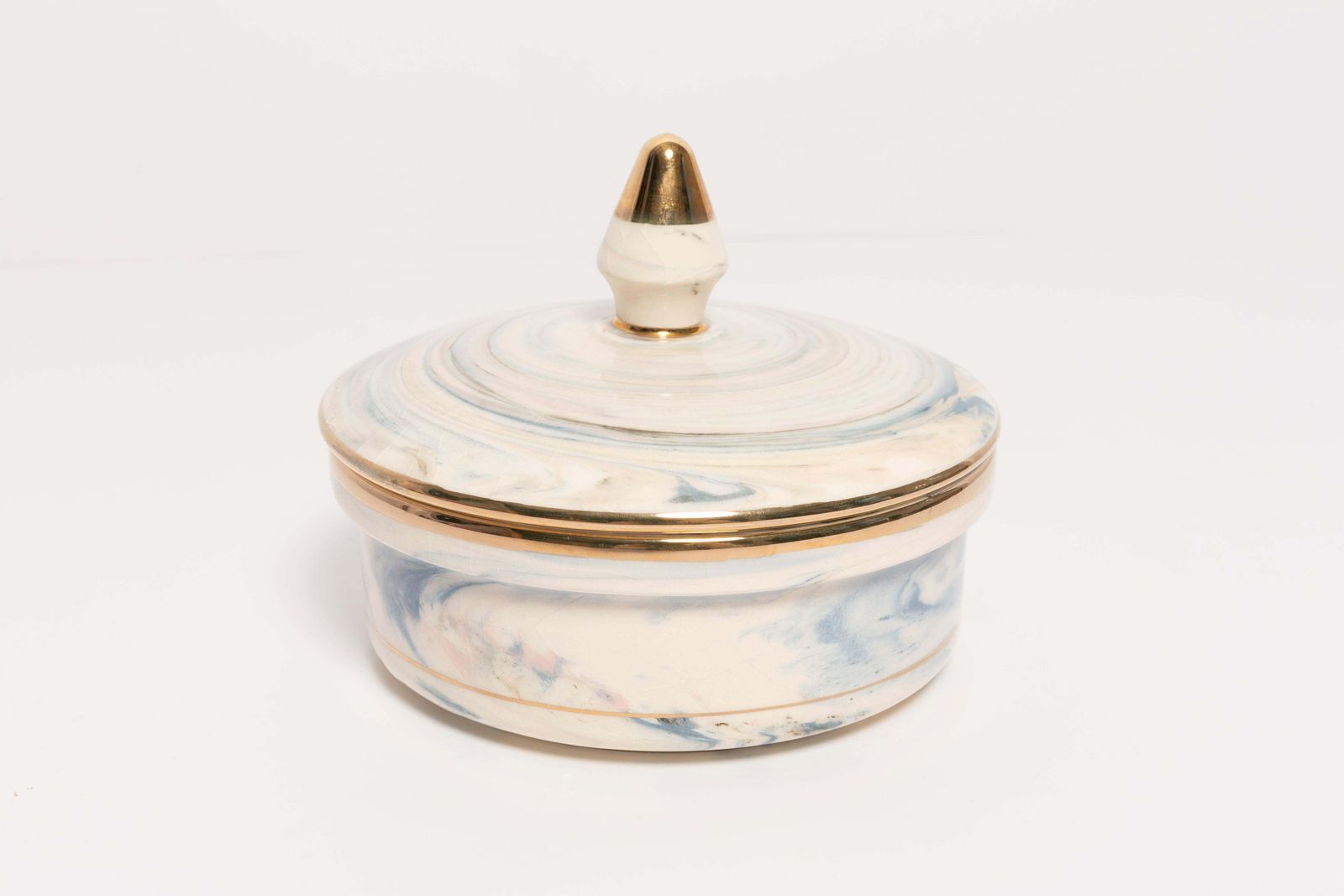 Small Ceramic Vase For Candy Or Jewelry Box, 20th Century, Europe, 1960s photo furniture