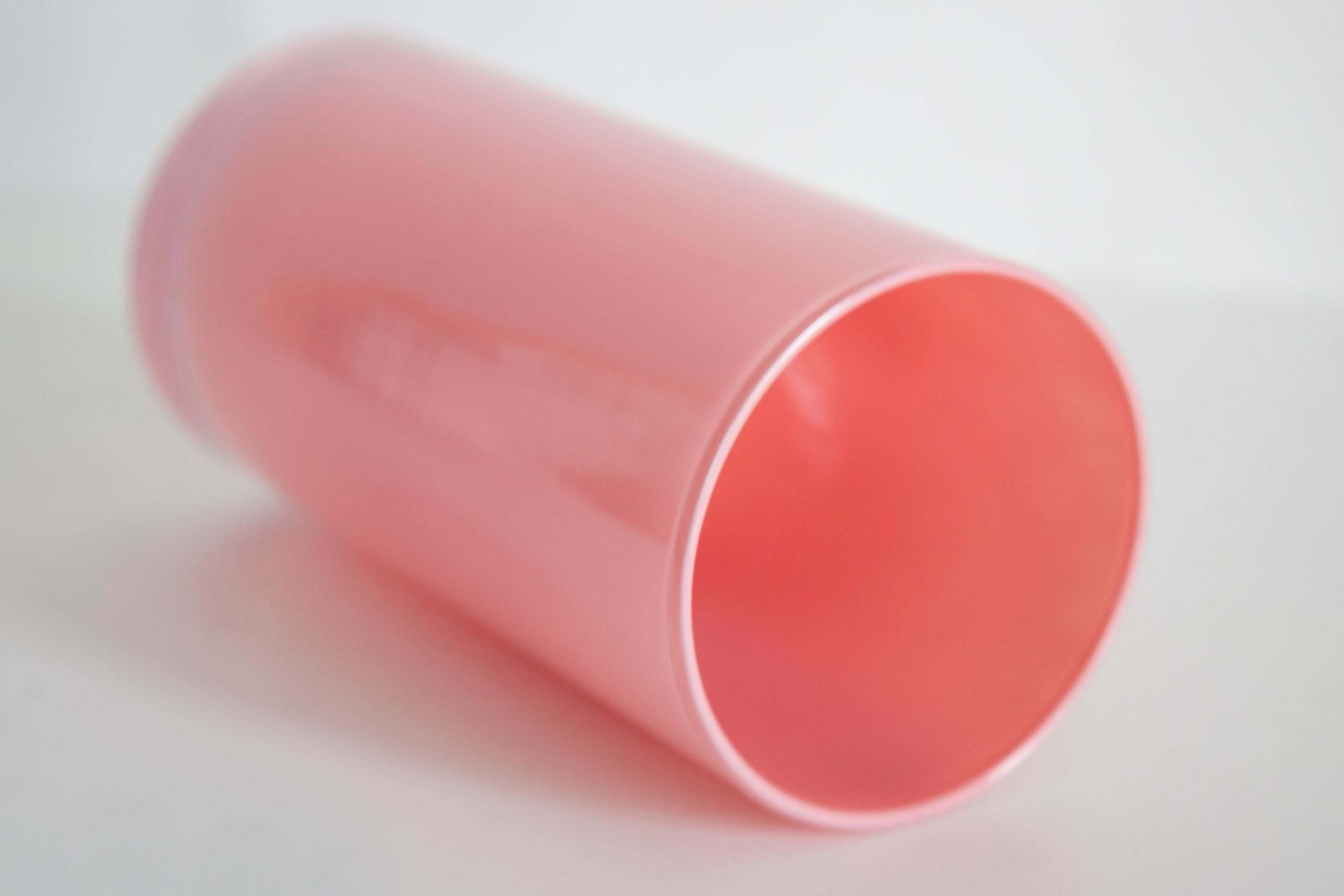 Mid Century Vintage Artistic Glass Pink Vase, Tarnowiec, Europe, 1970s photo buy