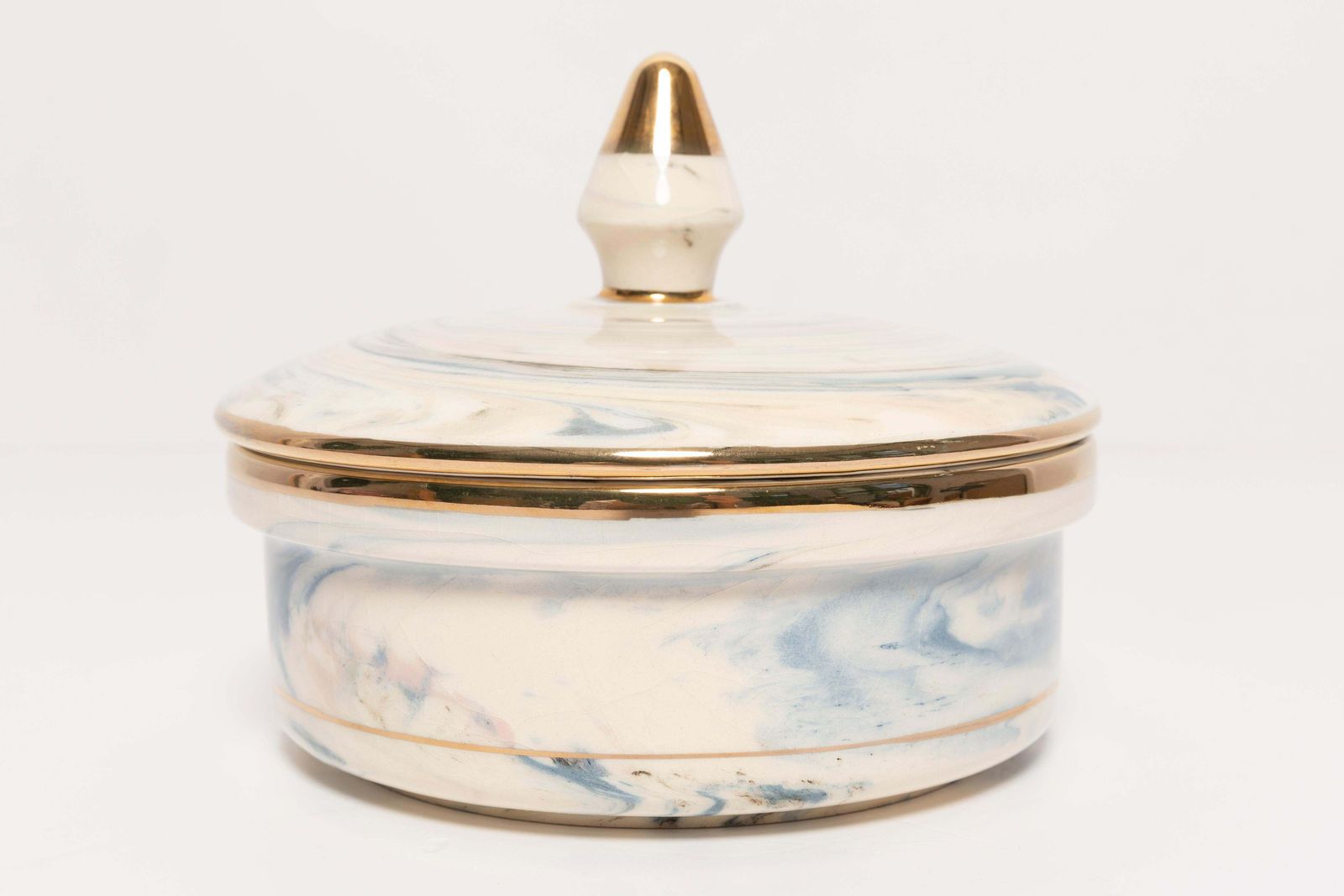 Small Ceramic Vase For Candy Or Jewelry Box, 20th Century, Europe, 1960s photo Home Decor
