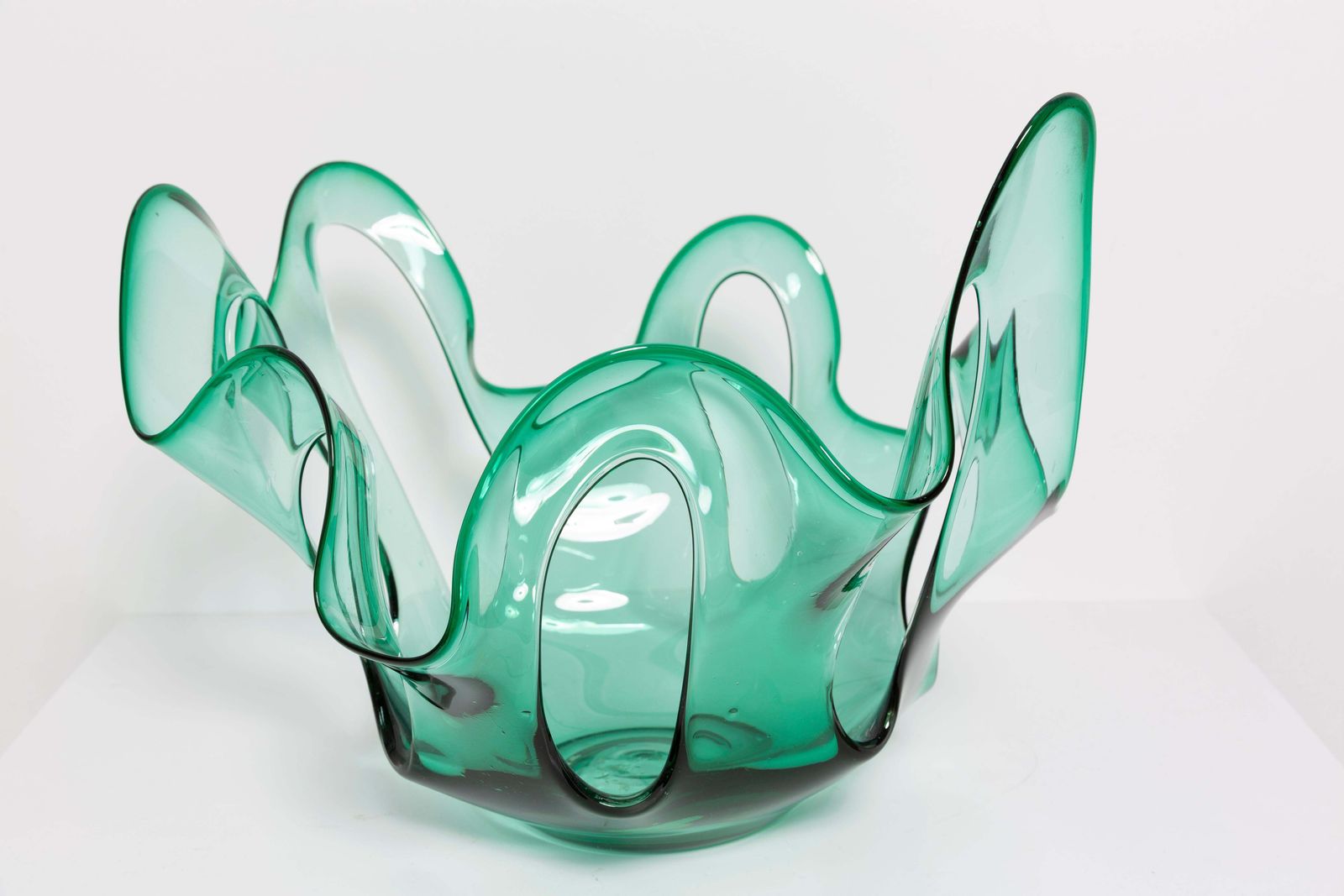 Mid Century Green Vase, Europe, 1960s photo for sale