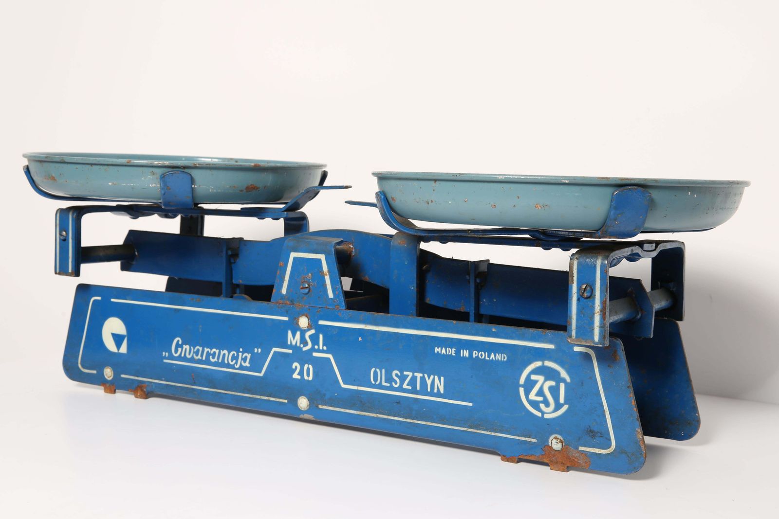 Old Blue Scale Gwarancja Olsztyn, Europe, 1970s photo buy
