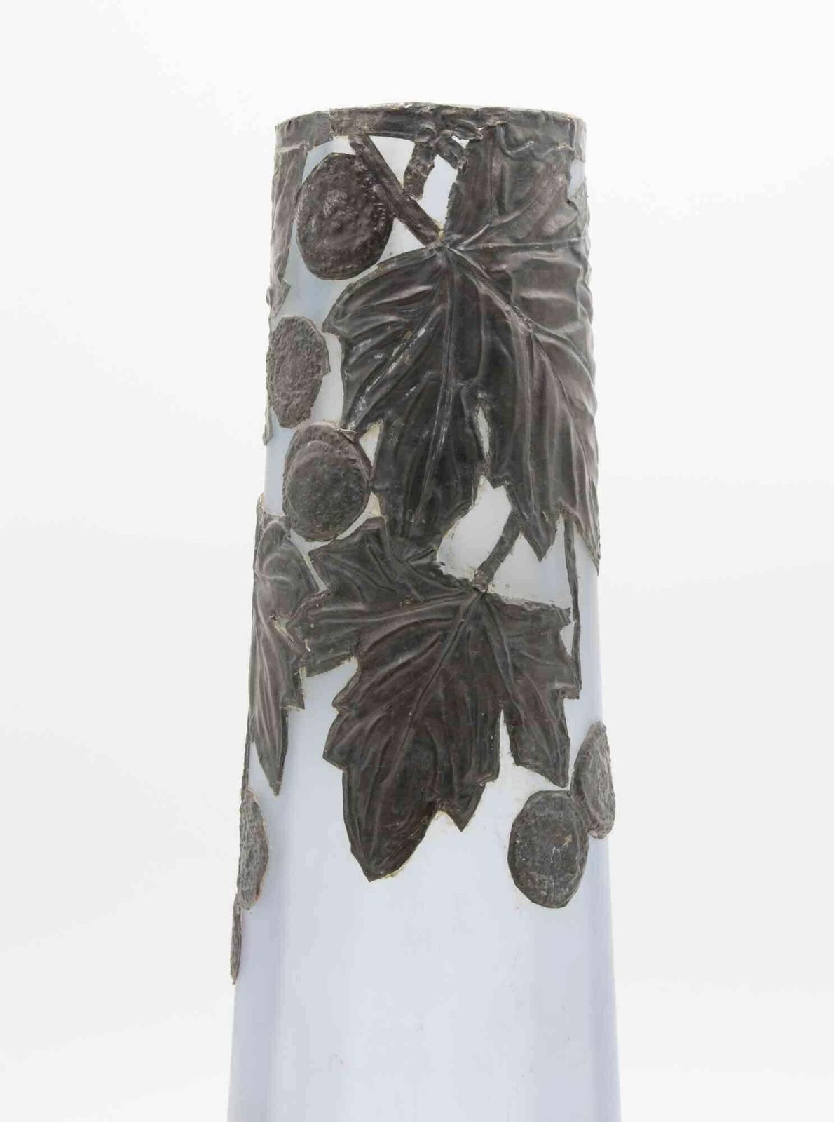 Art Nouveau Pewter Vase, Italy, Early 20th Century photo furniture