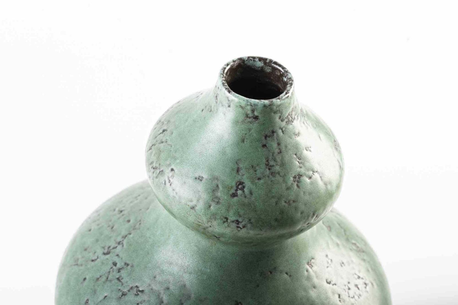 Green Vase By Strehla, Italy, Mid 20th Century photo furniture